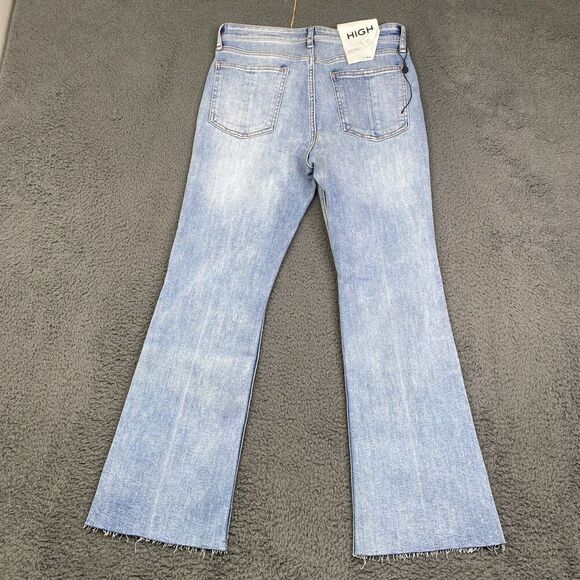 Rag & Bone Nina High-Rise Ankle Flare Jeans Seabrook Light Wash size 28 - Picture 10 of 14